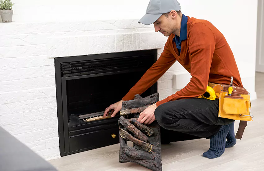 Wood Fireplace Repair in Godfrey, IL